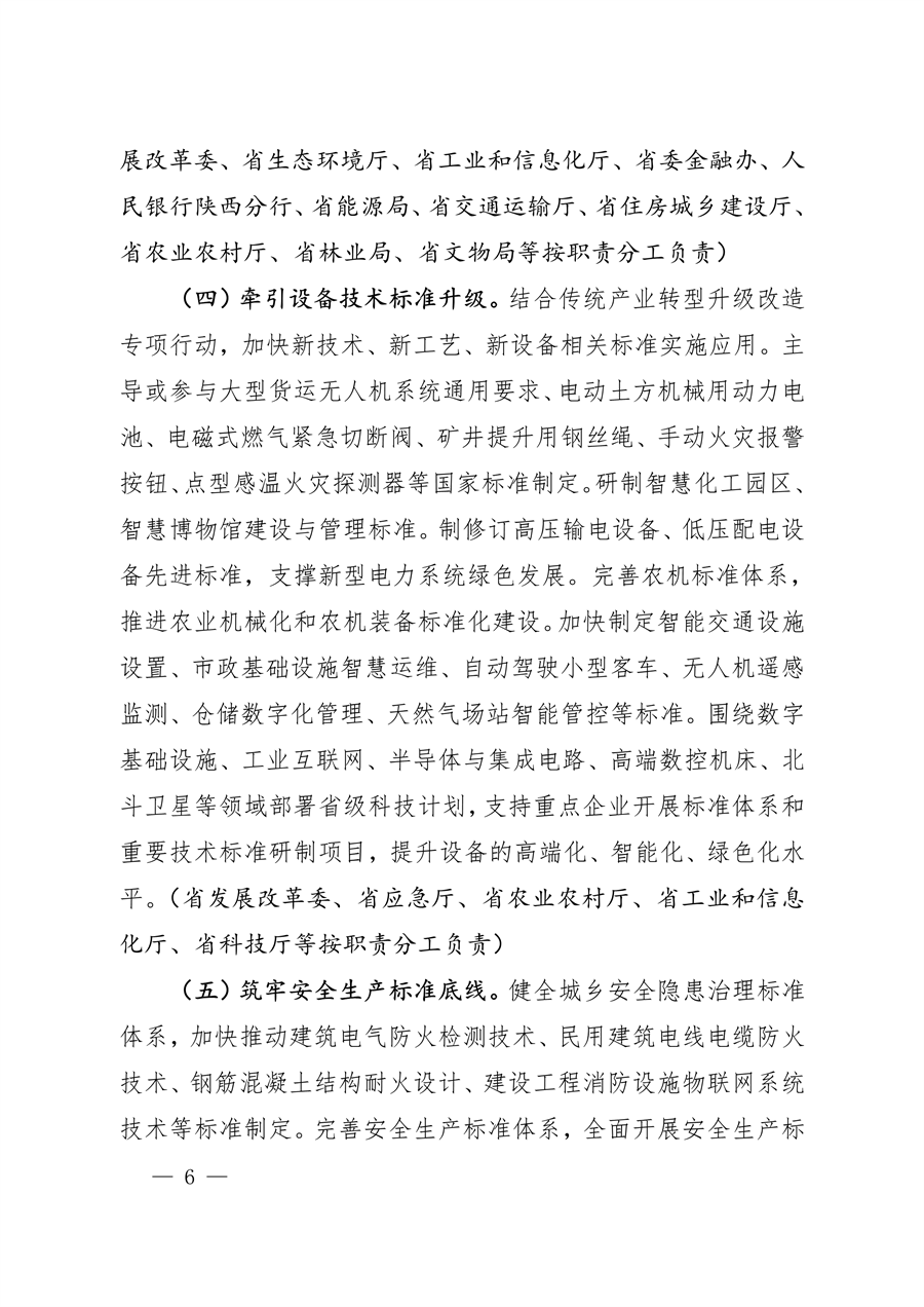 《陕西省以标准提升牵引设备更新和消费品以旧换新工作方案》发布