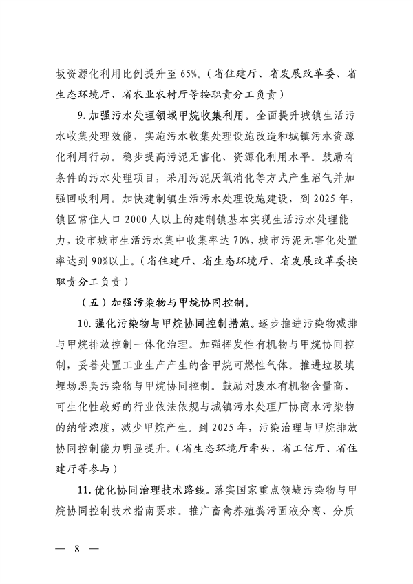 山西省生态环境厅等12部门印发《推进甲烷排放控制行动实施方案》