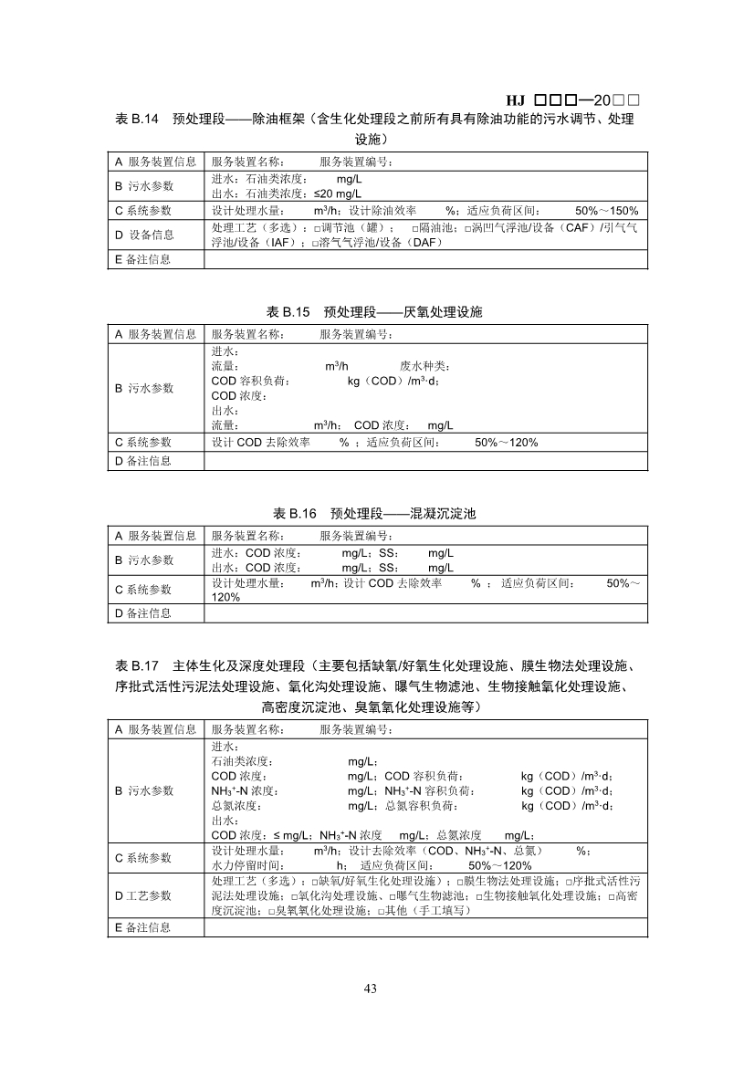 生态环境部：排污许可证申请与核发技术规范 石化工业（修订征求意见稿）