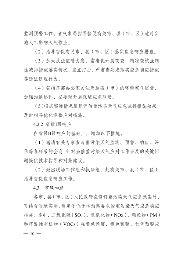 实施差异化应对 江苏省重污染天气应急预案（征求意见稿）发布
