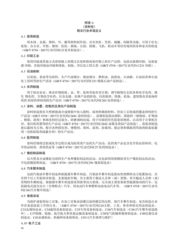 《四川省固定污染源挥发性有机物排放标准（征求意见稿）》征求意见