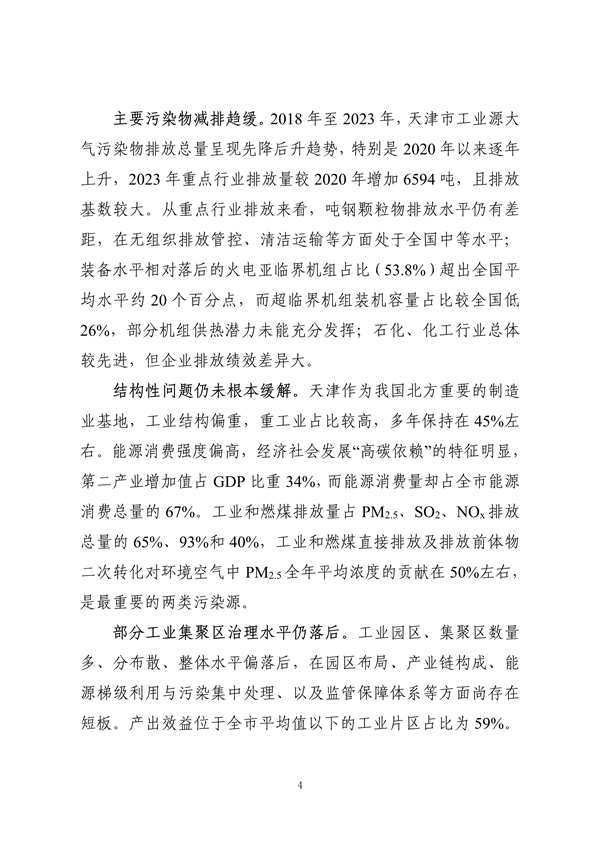 《天津市大气环境质量达标规划》征求意见