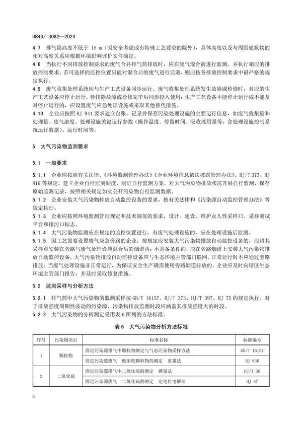 9月25日起实施 湖南省发布《工业炉窑主要大气污染物排放标准》