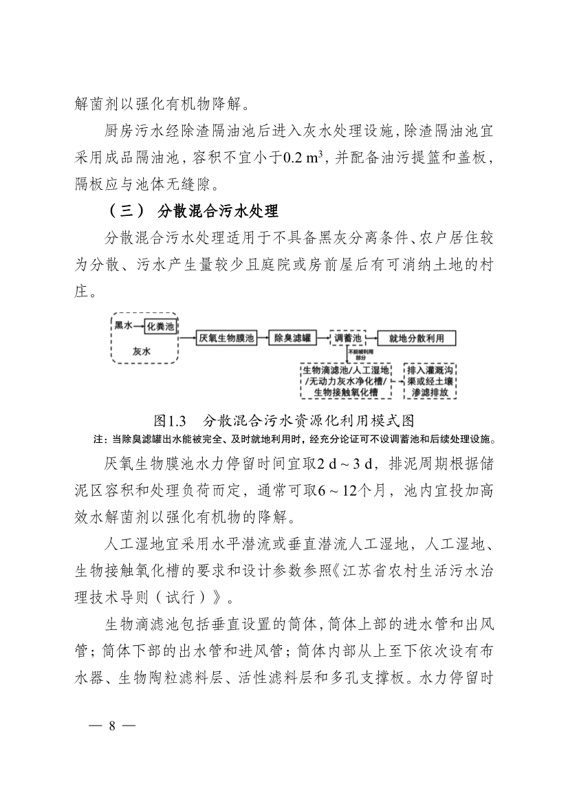 江苏省生态环境厅发布《关于做好农村生活污水资源化利用工作的通知》