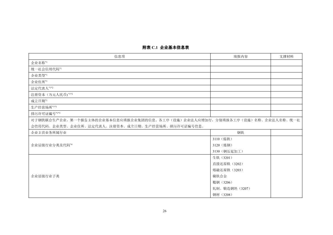 中国钢铁企业温室气体排放核查技术指南、核算与报告指南（征求意见稿）