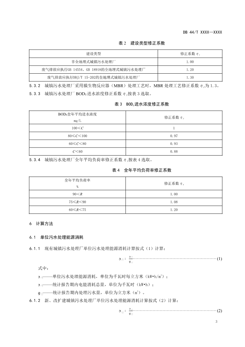 广东省城镇污水处理能源消耗限额（送审稿）发布！