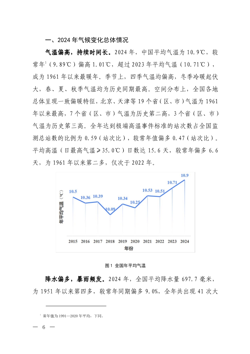 《中国适应气候变化进展报告（2024）》发布